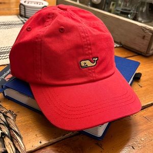 Vineyard Vines Red Baseball Hat NWT
